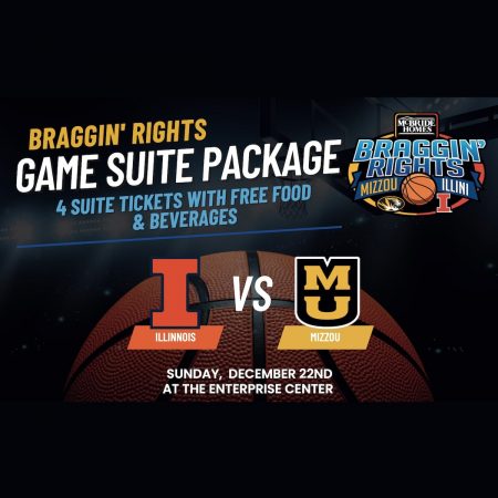 4 Tickets to McBride & Son Homes Suite for 12/22/24 Braggin’ Rights Game